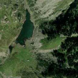 Vue satellite de Cabane du Plaa de Prat à Estaing