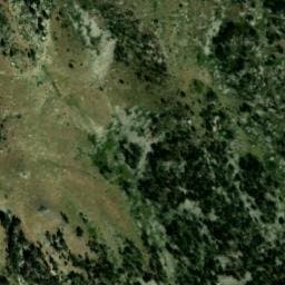 Vue satellite de Cabane de Coste Queillère à Vielle-Aure