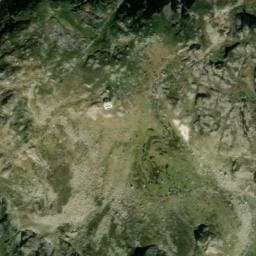 Vue satellite de Refuge du Larribet à Arrens-Marsous
