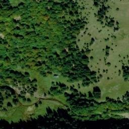 Vue satellite de Refuge Forestier ONF de la Fontaine de l'Isard à Sentein