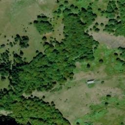 Vue satellite de Refuge de La Chapelle de l'Isard à Sentein