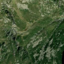 Vue satellite de Refuge du balaitous ou le dormeur à Arrens-Marsous