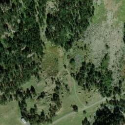 Vue satellite de Aire de bivouac du Chalet du Clot à Cauterets