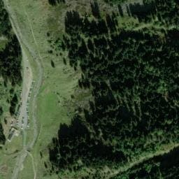 Vue satellite de Cabane de la Fruitière à Cauterets