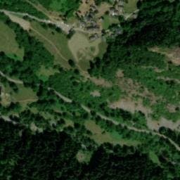 Vue satellite de Source de Lurgues à Aulon