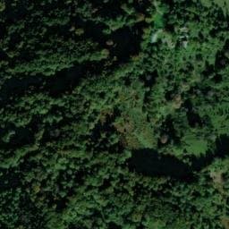 Vue satellite de Gîte d'Aunac à Sentenac-d'Oust