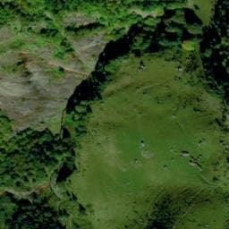 Vue satellite de Cabane d'Ilhaou à Sentein