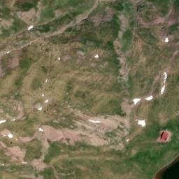 Vue satellite de Camping à Accous à Accous
