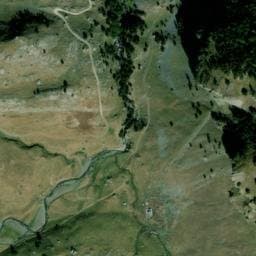 Vue satellite de Cabane de Cap de Pount à Urdos