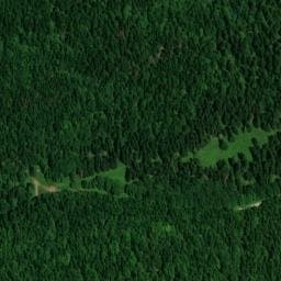 Vue satellite de Cabane forestière de la Coume Campion à Comus