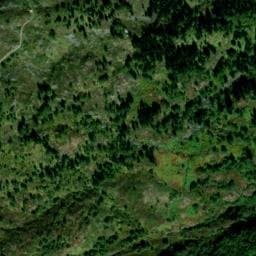 Vue satellite de Cabane EDF de Badet à Luz-Saint-Sauveur