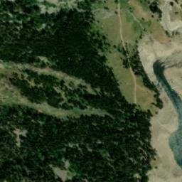 Vue satellite de Cabane de la Lude à Vielle-Aure
