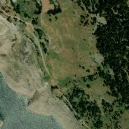 Vue satellite de Aire de bivouac de la Lude à Vignec