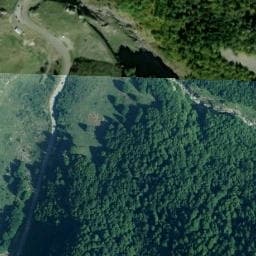 Vue satellite de Cabane du Caillou de Soques à Laruns
