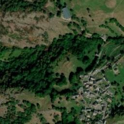 Vue satellite de Fontaine d'Artigue à Salles-et-Pratviel