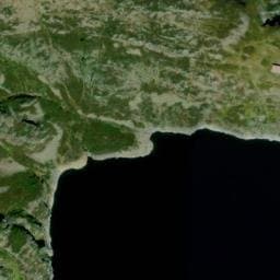 Vue satellite de Refuge de l'Etang d'Araing (Jacques Husson) à Sentein