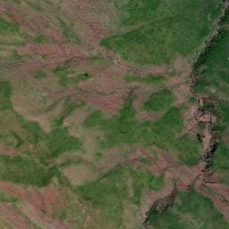 Vue satellite de Cabane forestal de Castillo d'Acher à Borce