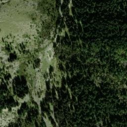 Vue satellite de Cabane de Pouey Caut à Sazos
