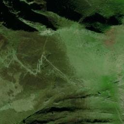 Vue satellite de Cabane du Clot du Lac à Bonac-Irazein