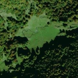Vue satellite de Cabane forestière de Lameza à Seix