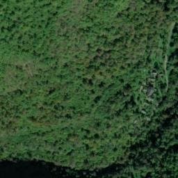 Vue satellite de Source d'Estours à Seix