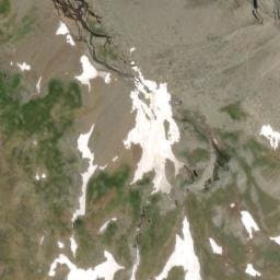 Vue satellite de Cabane de Rabiet à Betpouey