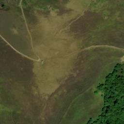 Vue satellite de Cabane de Saunères à Artigue