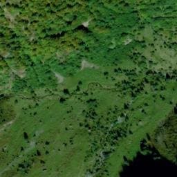 Vue satellite de Cabane de La Plagne - castillonais à Sentein