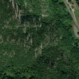 Vue satellite de Camping Ariège Evasion à Ussat