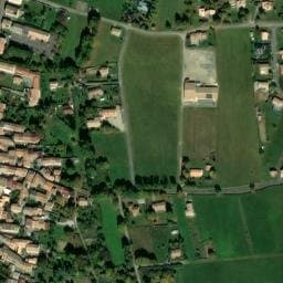 Vue satellite de Aire de camping-car à Galinagues à Galinagues