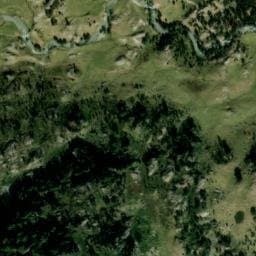 Vue satellite de Aire de bivouac du Refuge Wallon à Cauterets