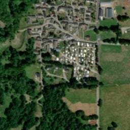Vue satellite de Camping Le Lustou à Vielle-Louron