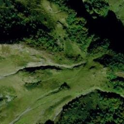 Vue satellite de Refuge de Sans - Biros à Sentein