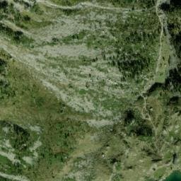Vue satellite de Refuge d'Estom à Cauterets