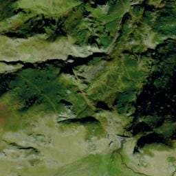 Vue satellite de Cabane d'Urets à Sentein