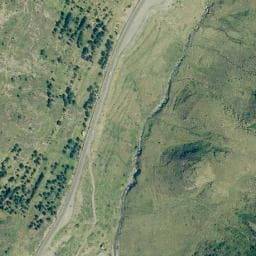 Vue satellite de Abri du barrage d'Astún à Urdos