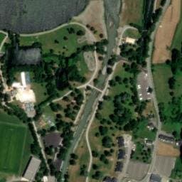 Vue satellite de Aire de camping-car à Mont (2) à Mont