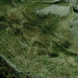 Vue satellite de Cabane de Caussis à Bethmale