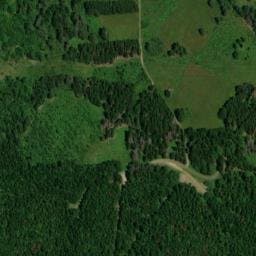 Vue satellite de Refuge forestier de Niave à Camurac