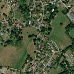 Vue satellite de Camping à la ferme de Verdun à Château-Verdun