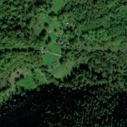 Vue satellite de Les Bouriès à Sentenac-d'Oust