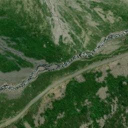 Vue satellite de Cabane de Moune à Aragnouet