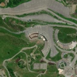 Vue satellite de Aire Camping-cars Station de Piau à Tramezaïgues