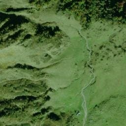 Vue satellite de Cabane d'Aula à Seix