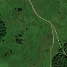 Vue satellite de Cabane des Estanils à Larnat