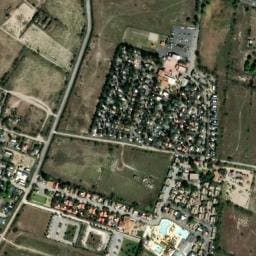 Vue satellite de Las Bousigues à Salses-le-Château