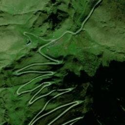 Vue satellite de Cabane pastorale d'Arreau (Areou) à Couflens