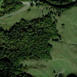 Vue satellite de Cabane Anè Labeilla à Aulus-les-Bains