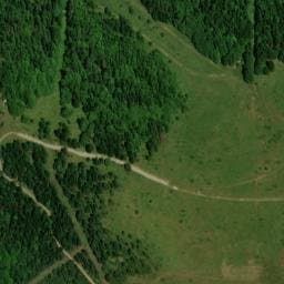 Vue satellite de Refuge du Serre de Montcamp à Montaillou