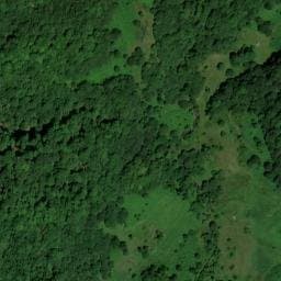 Vue satellite de Cabane de Bazet à Aulus-les-Bains